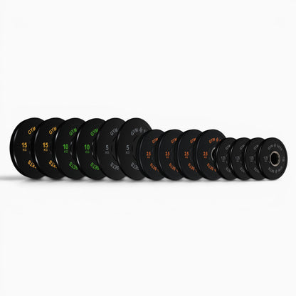 Olympic Coloured Bumper Weight Plates