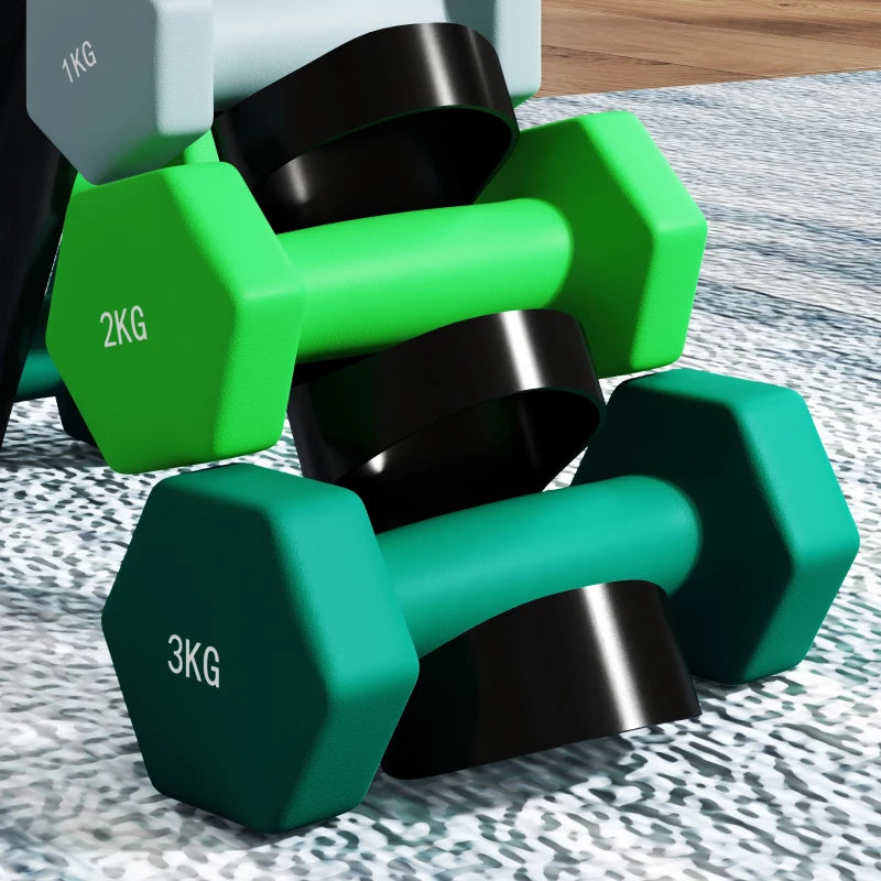 Neoprene Dumbbell Tree Rack