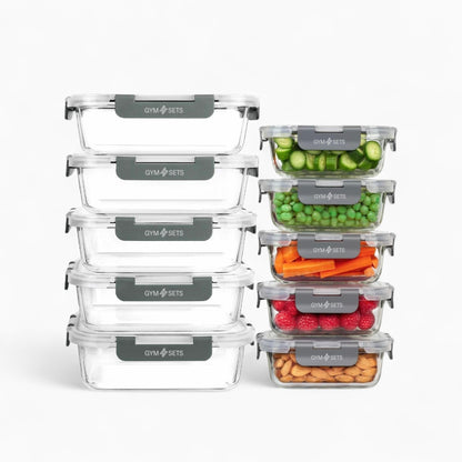 Glass Meal Prep Containers