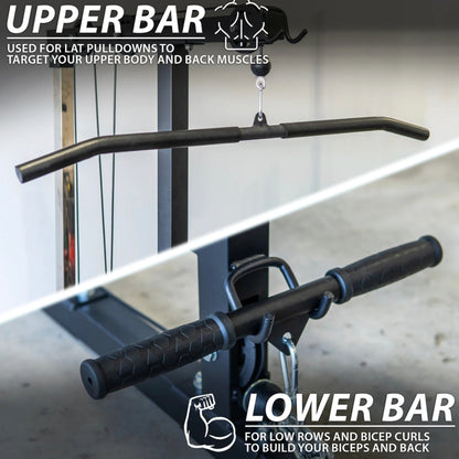 GymSets Lat Pull Down Cable Machine