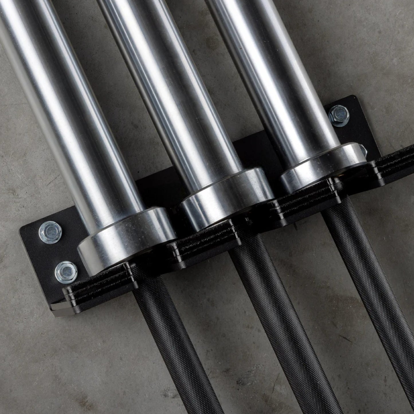 GymSets Triple Wall Mounted Barbell Holder