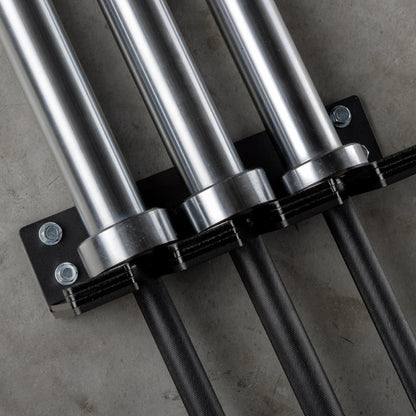 GymSets Triple Wall Mounted Barbell Holder