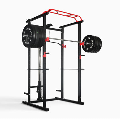 GymSets Power Cage with Cable Pulley