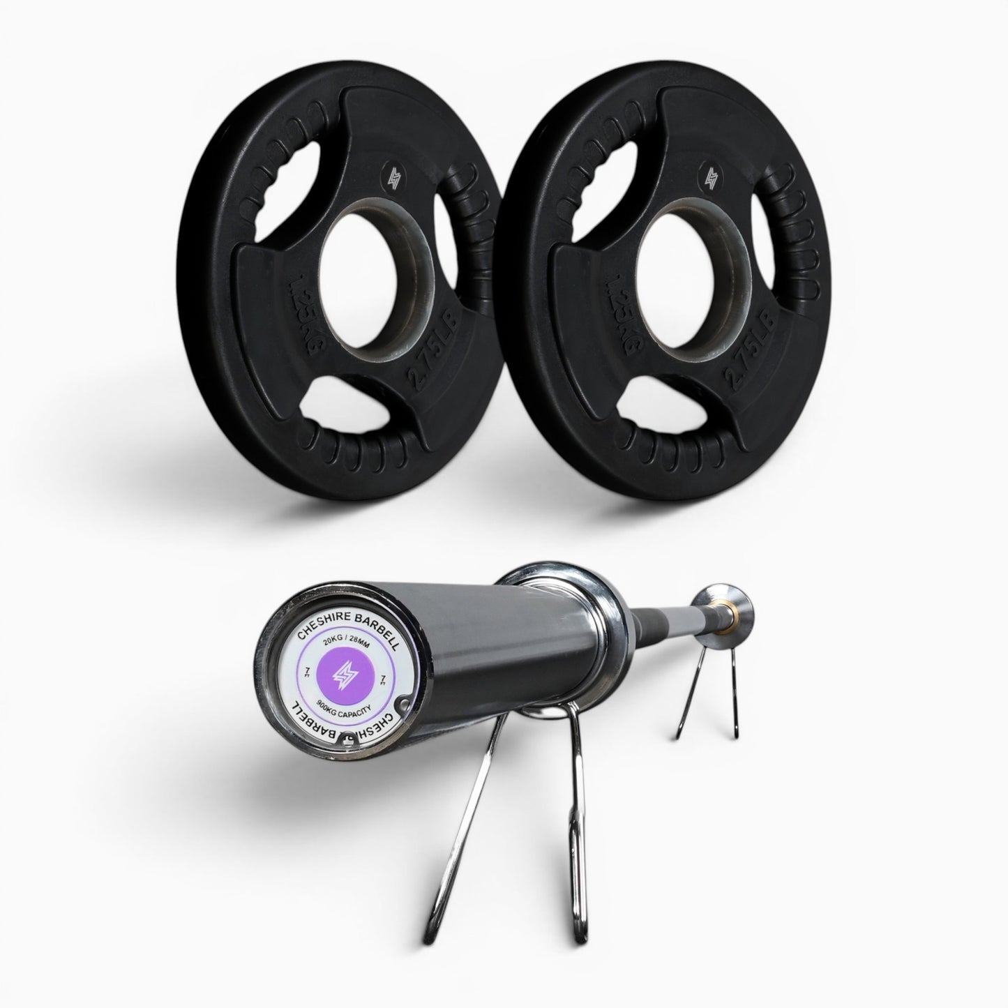 Tri-Grip Olympic Weight Plates