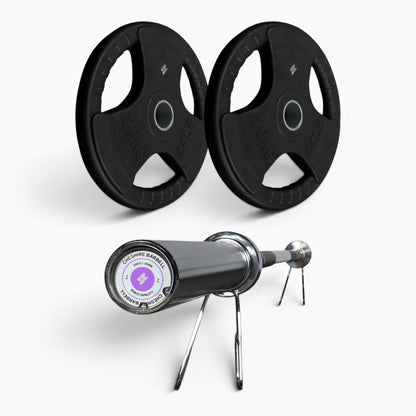 Tri-Grip Olympic Weight Plates