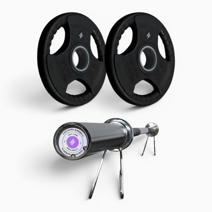 Tri-Grip Olympic Weight Plates