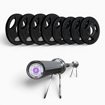 Tri-Grip Olympic Weight Plates