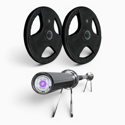 Tri-Grip Olympic Weight Plates