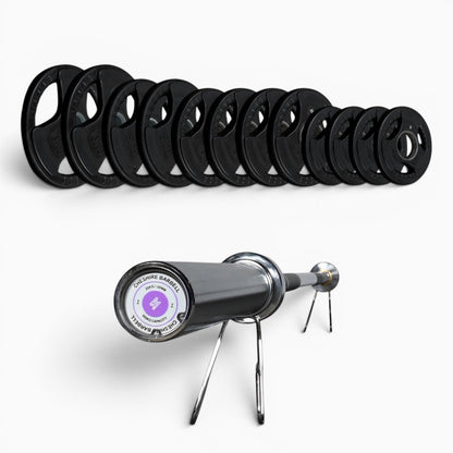 Tri-Grip Olympic Weight Plates