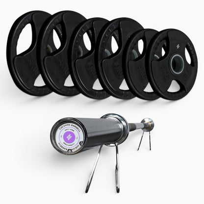 Tri-Grip Olympic Weight Plates