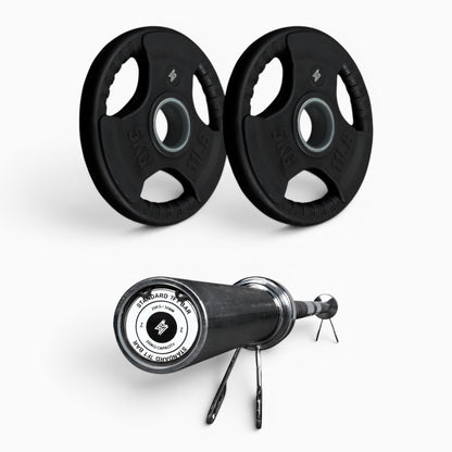 Tri-Grip Olympic Weight Plates