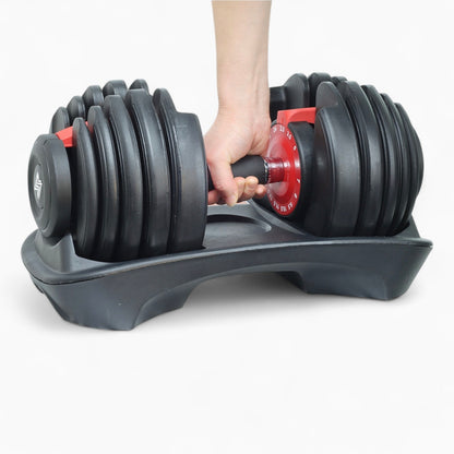 24kg Quick Dial Adjustable Dumbbell