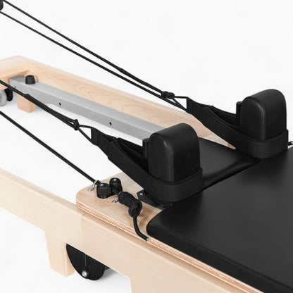 GymSets Oak Reformer Pilates Machine