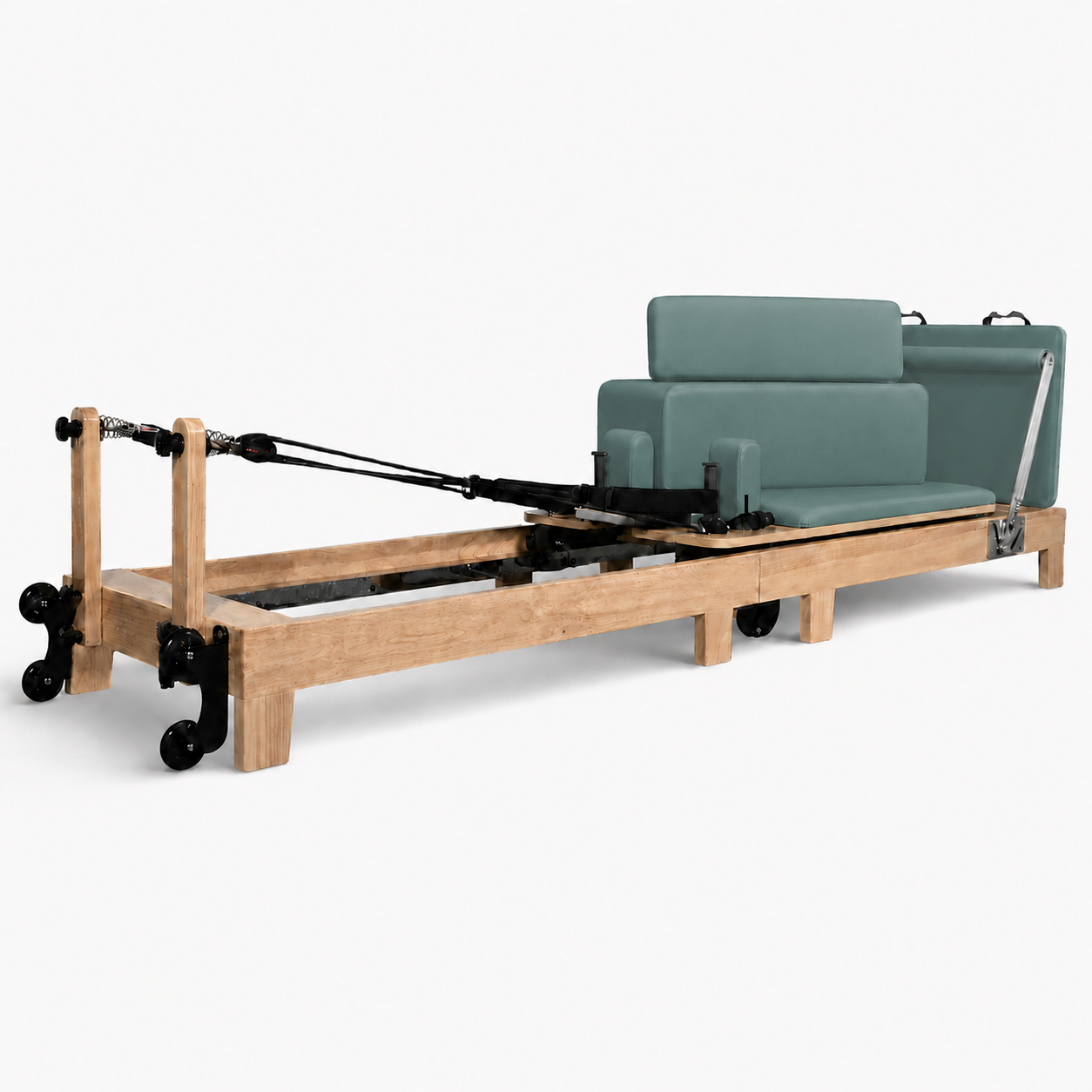 Personalised GymSets Oak Reformer Pilates Studio Machine
