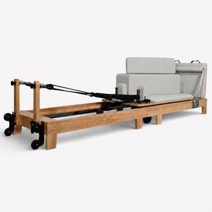 Personalised GymSets Oak Reformer Pilates Studio Machine