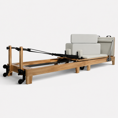 Personalised GymSets Oak Reformer Pilates Studio Machine