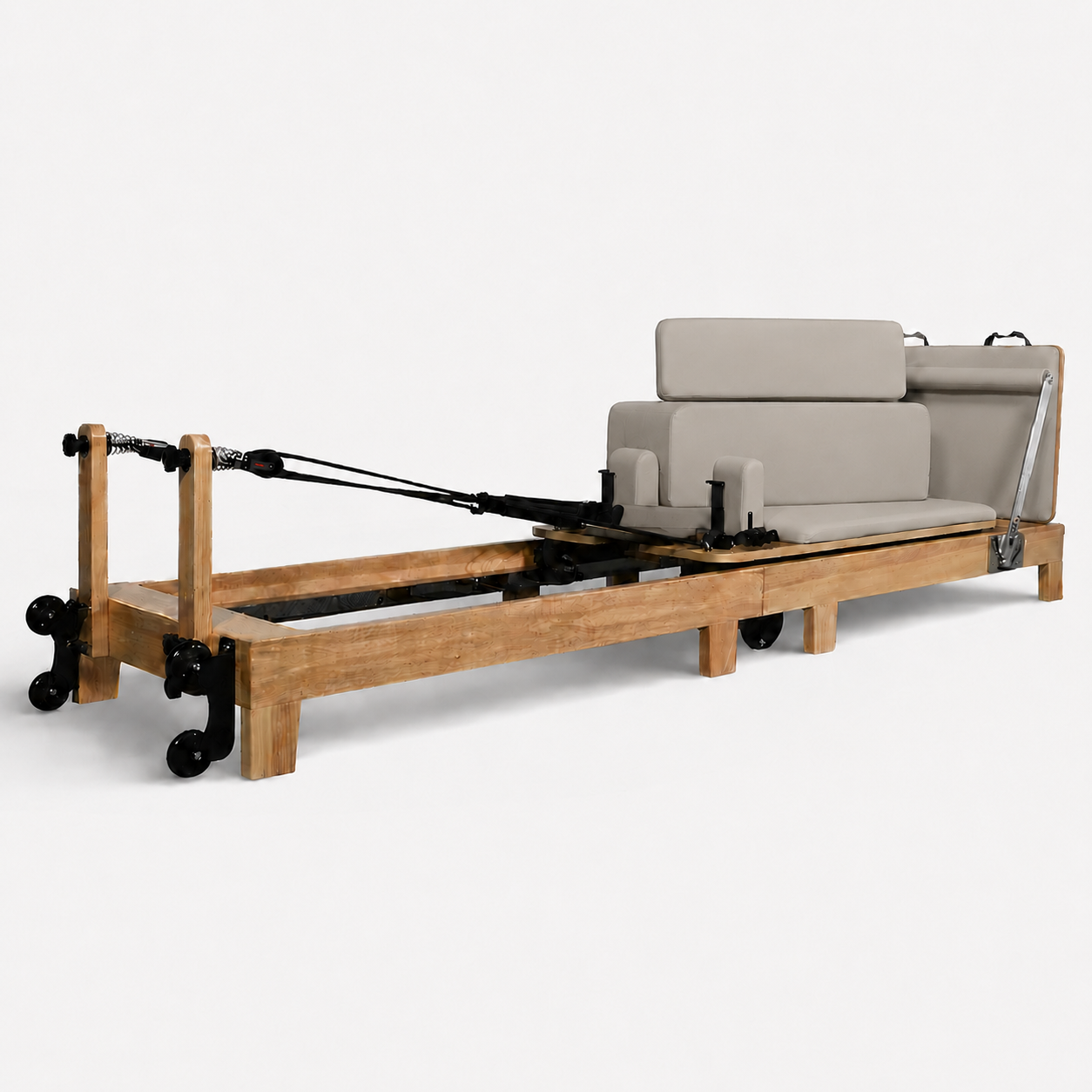 Personalised GymSets Oak Reformer Pilates Studio Machine