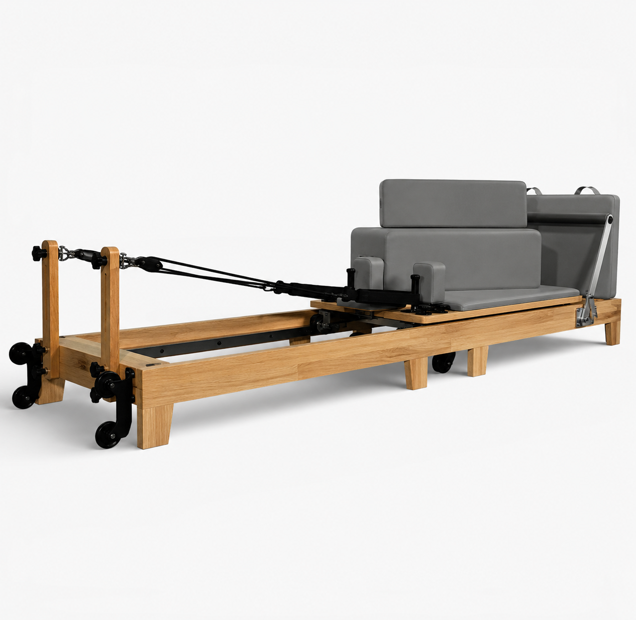 Personalised GymSets Oak Reformer Pilates Studio Machine