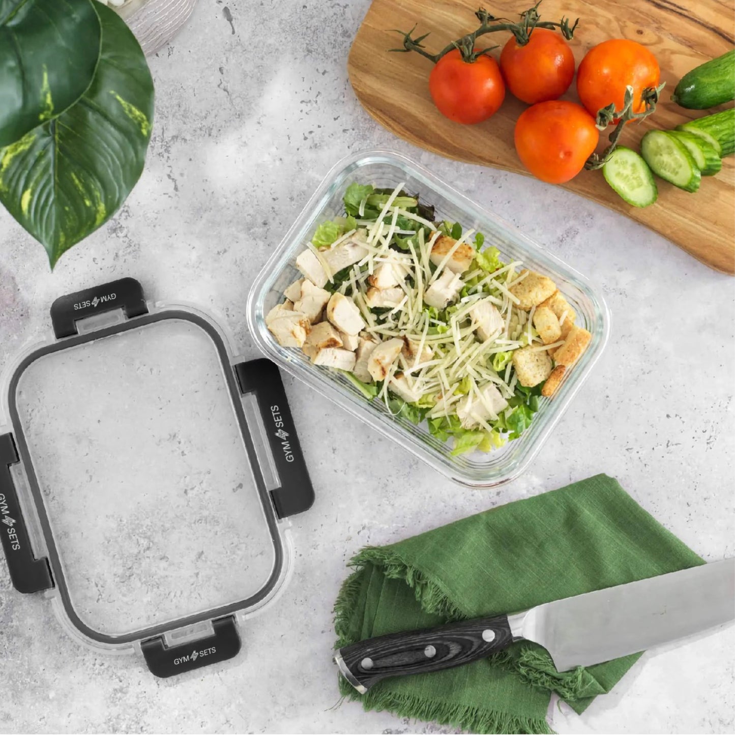 Glass Meal Prep Containers