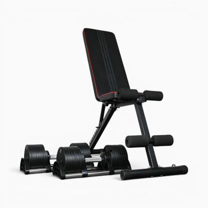 GymSets Round Adjustable Dumbbell (2.5-50kg)