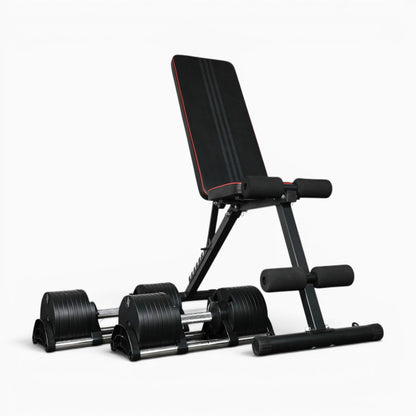 GymSets Round Adjustable Dumbbell (2.5-50kg)