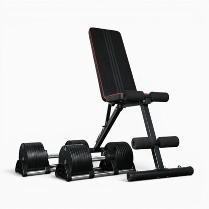 GymSets Round Adjustable Dumbbell (2.5-50kg)