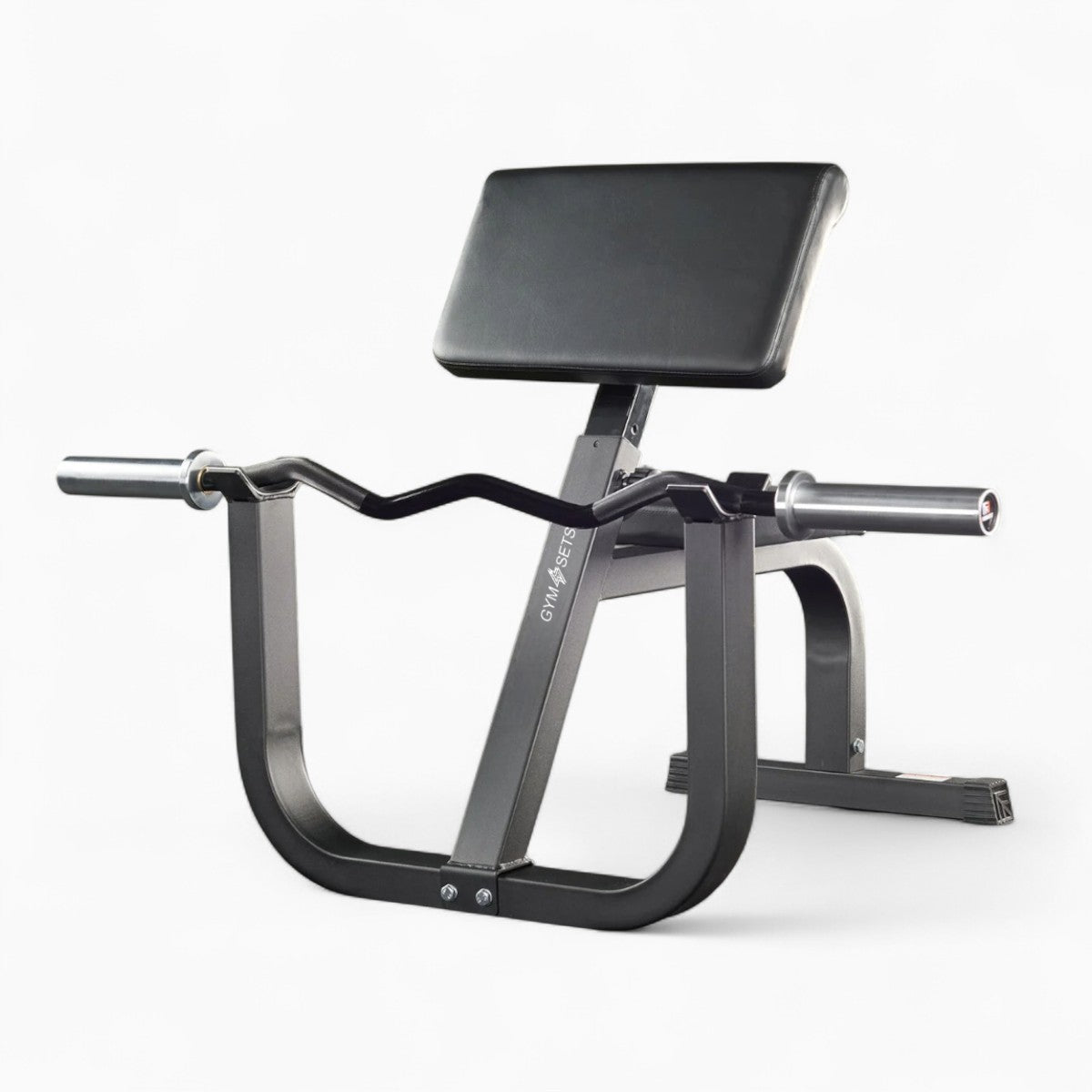 Adjustable Preacher Curl Bench, Bicep DB Incline EZ Bar Weight Set