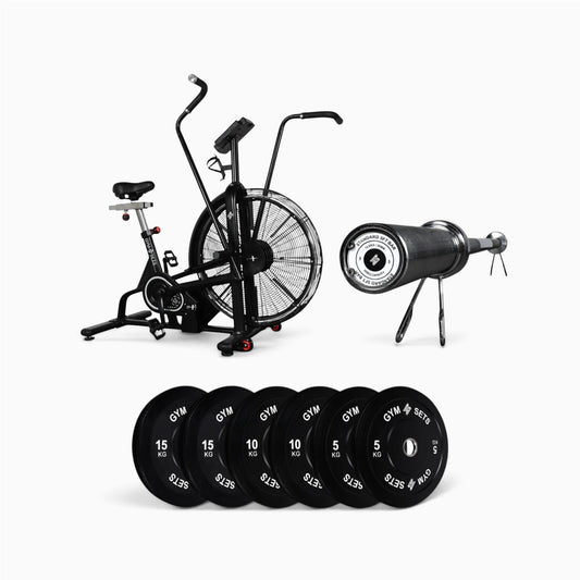 Assault Bike With Crossfit Package