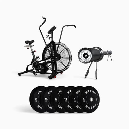 Assault Bike With Crossfit Package