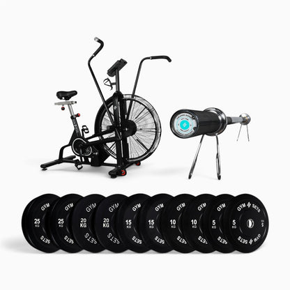 Assault Bike With Crossfit Package