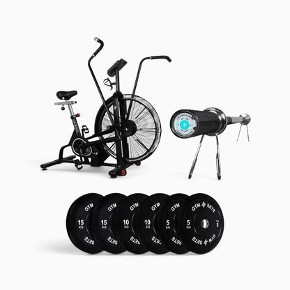 Assault Bike With Crossfit Package