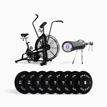 Assault Bike With Crossfit Package