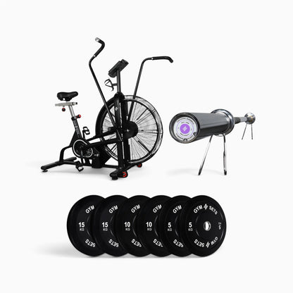 Assault Bike With Crossfit Package
