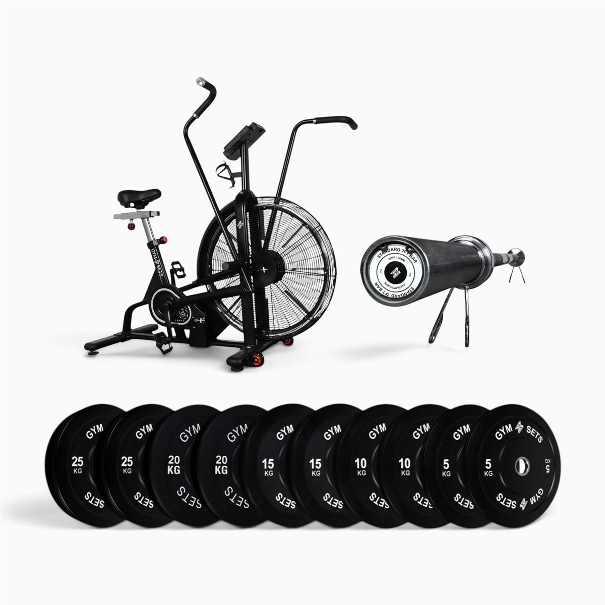 Assault Bike With Crossfit Package