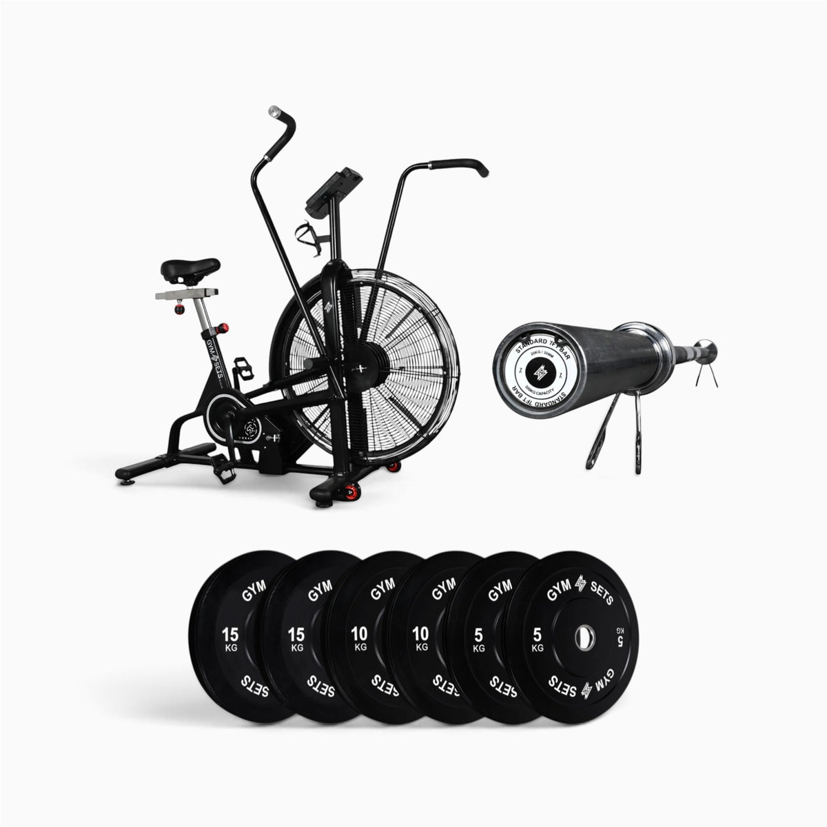 Assault Bike With Crossfit Package