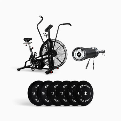 Assault Bike With Crossfit Package