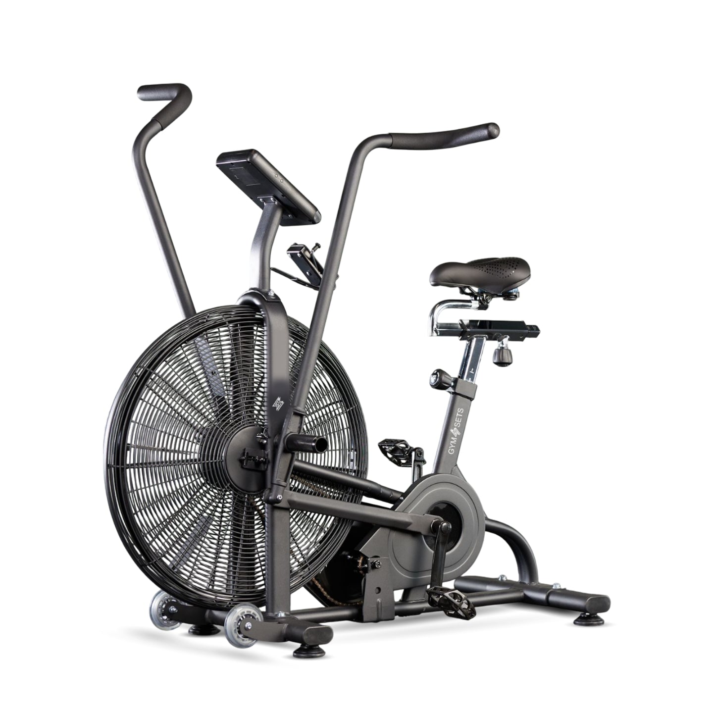 Assault Bike - Fitness Electronic Air Bicycle Home Gym Cycling Machine