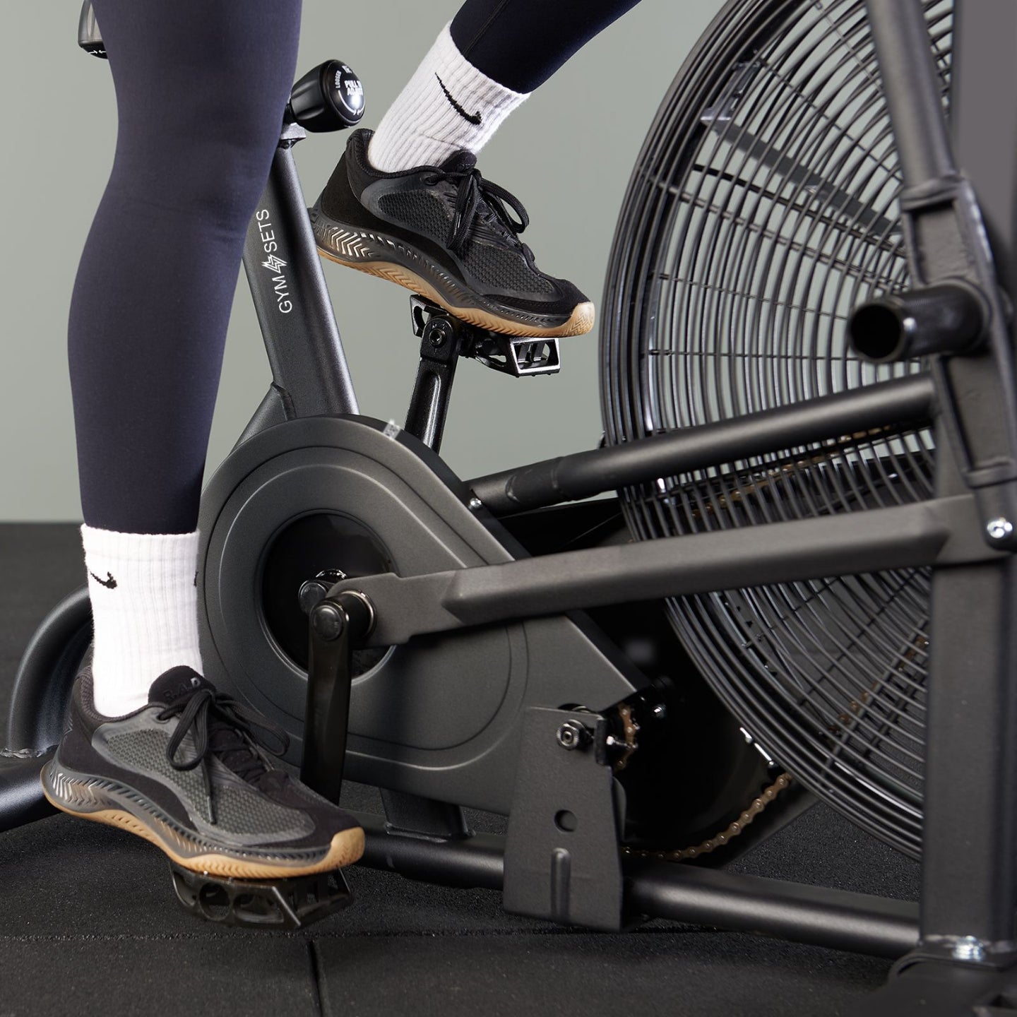 Assault Bike - Fitness Electronic Air Bicycle Home Gym Cycling Machine