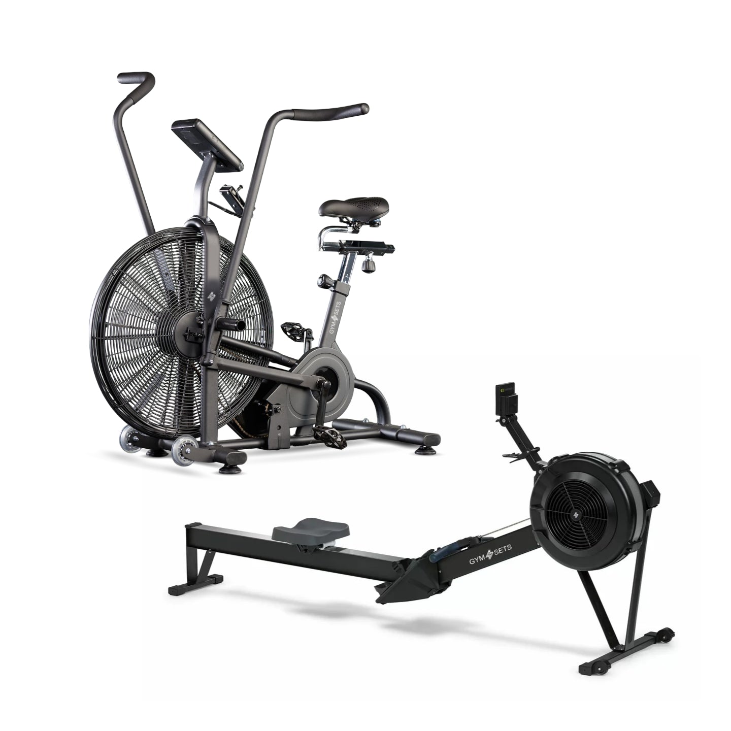 Assault Bike - Fitness Electronic Air Bicycle Home Gym Cycling Machine