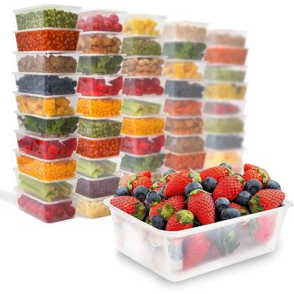 BPA-Free Leak-Proof Meal Prep Containers For Gym Fitness Use