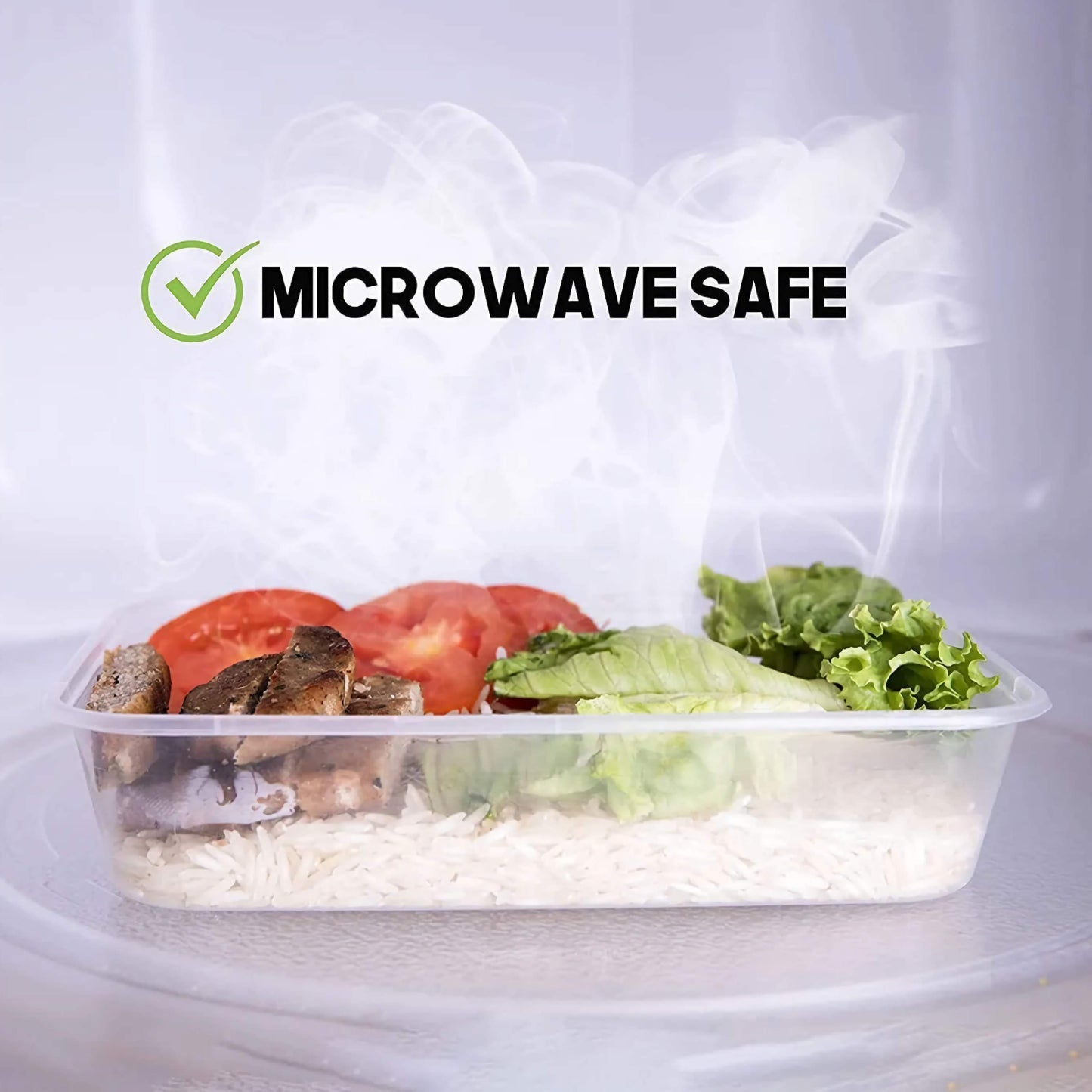 BPA-Free Leak-Proof Meal Prep Containers For Gym Fitness Use