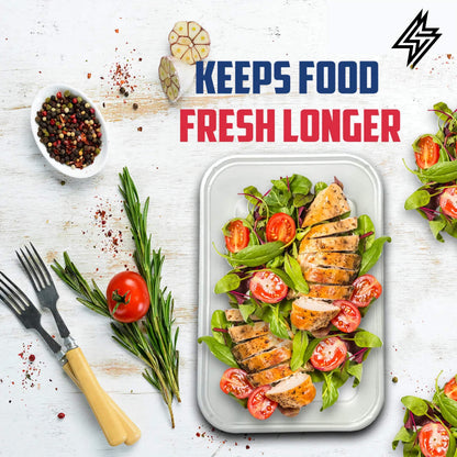 BPA-Free Leak-Proof Meal Prep Containers For Gym Fitness Use