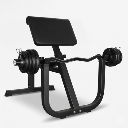 Adjustable Preacher Curl Bench