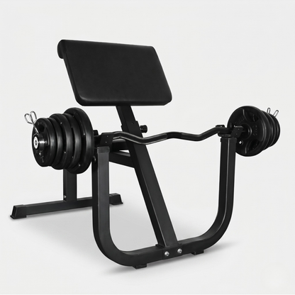 Adjustable Preacher Curl Bench