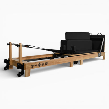 GymSets Oak Reformer Pilates Machine