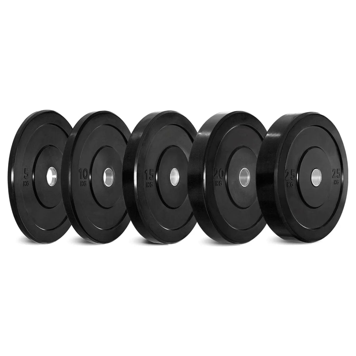 Olympic Bumper Plates 2 inch Rubber Weight Gym Sets 5 10 15 20 25 kg