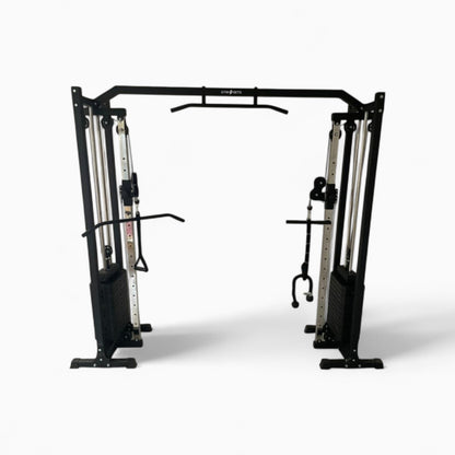 Cable Crossover Machine With 180kg Weight Stacks. Premium Cross Over Equipment With High And Low Pulley System For Full-Body Strength Training At Home. Shop Now
