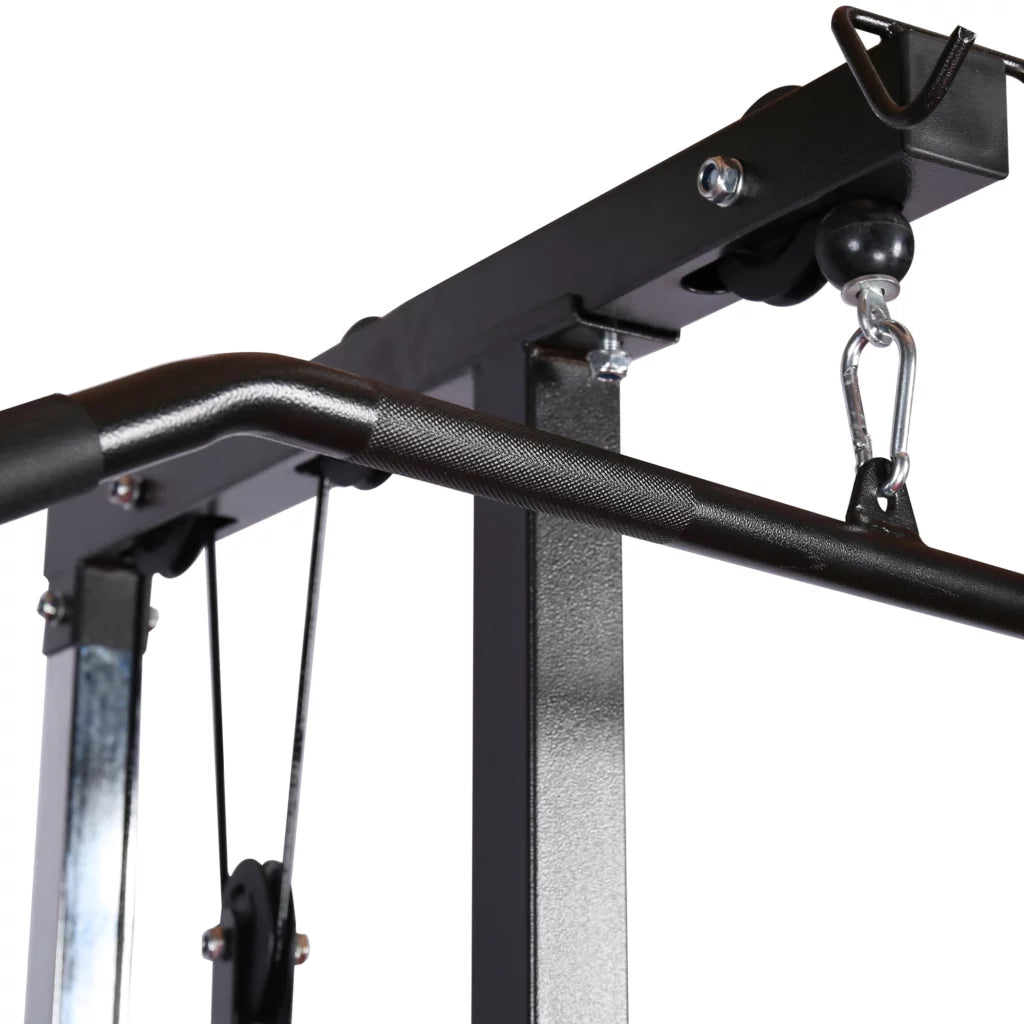 Home Gym Cable Machine SogesPower LAT Pull Down & Rowing Machine - 15 ...