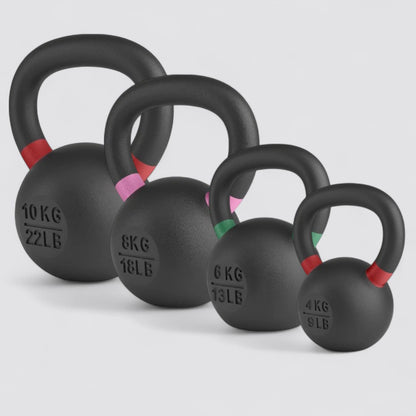 Cast Iron Kettlebells Swinging Set Weight Home Gym 2 4 8 10 16 20 kg 