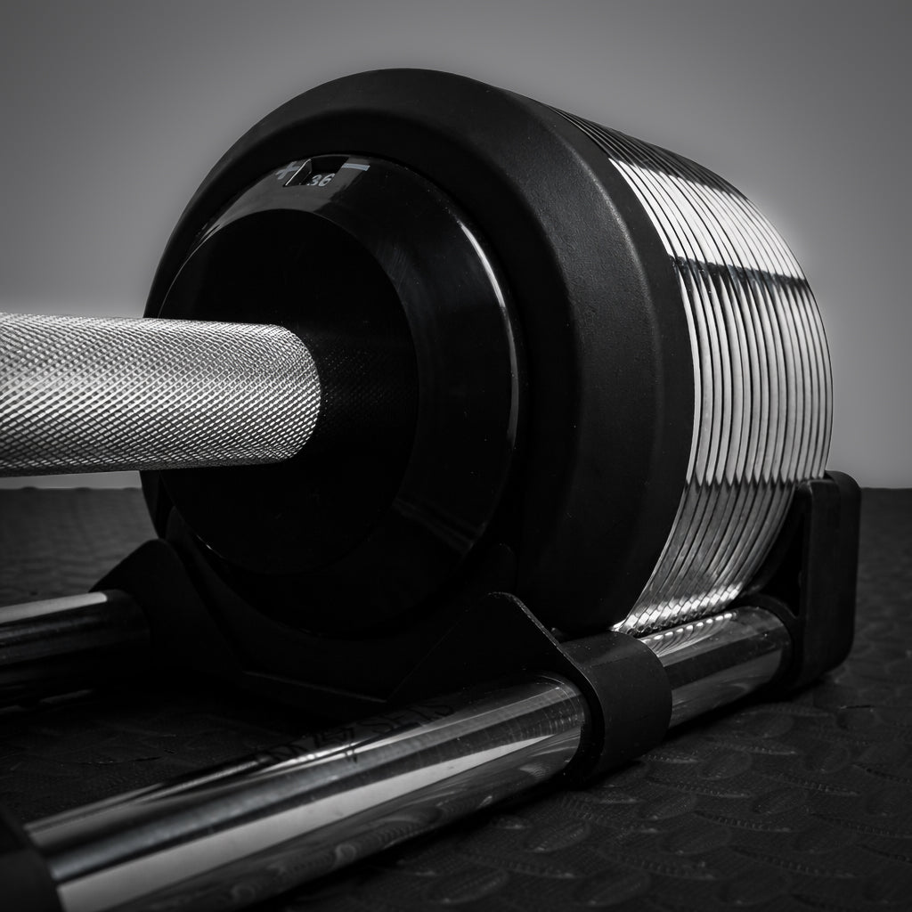 Chrome Adjustable Dumbbells 3-36kg – Premium Commercial Metal